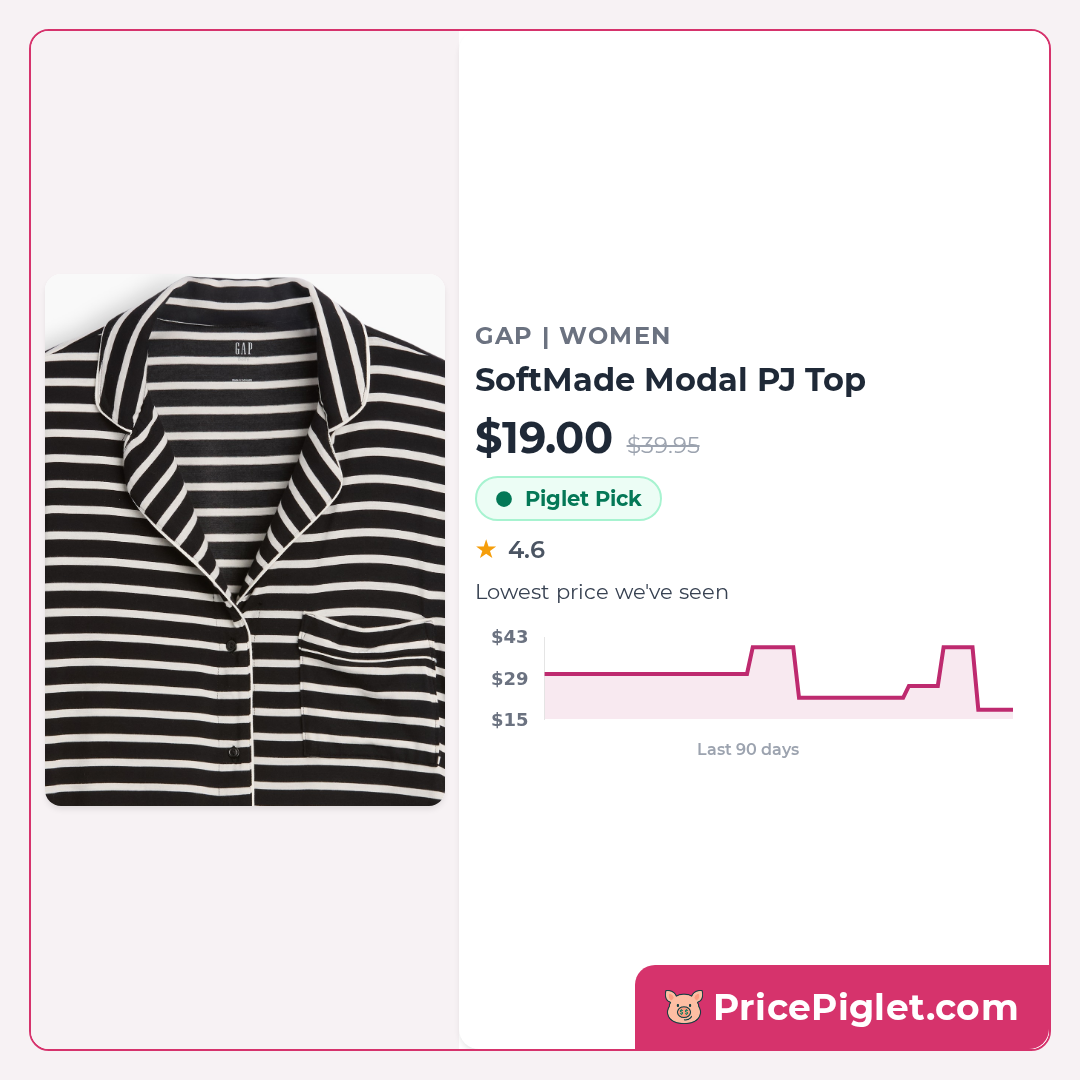 SoftMade Modal PJ Top