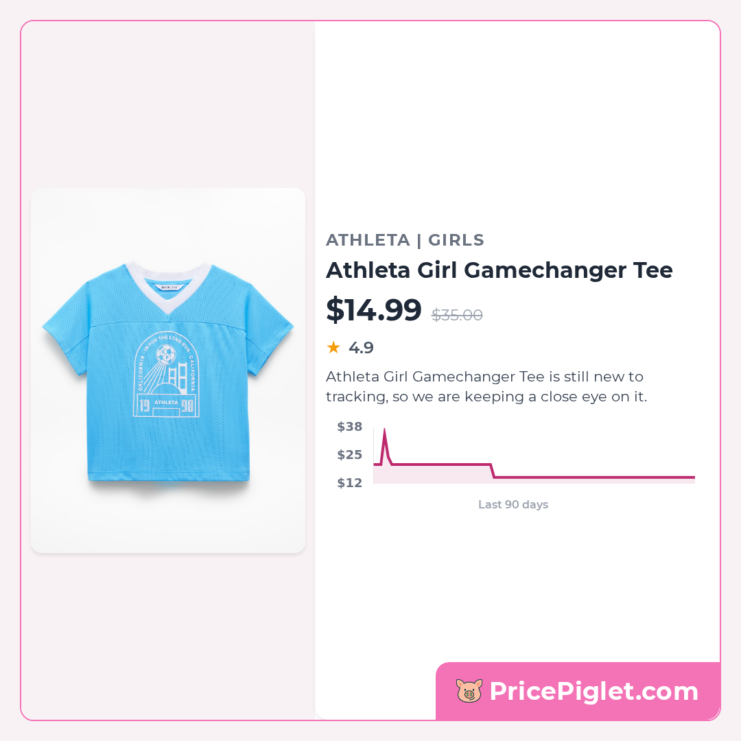 Athleta Girl Gamechanger Tee