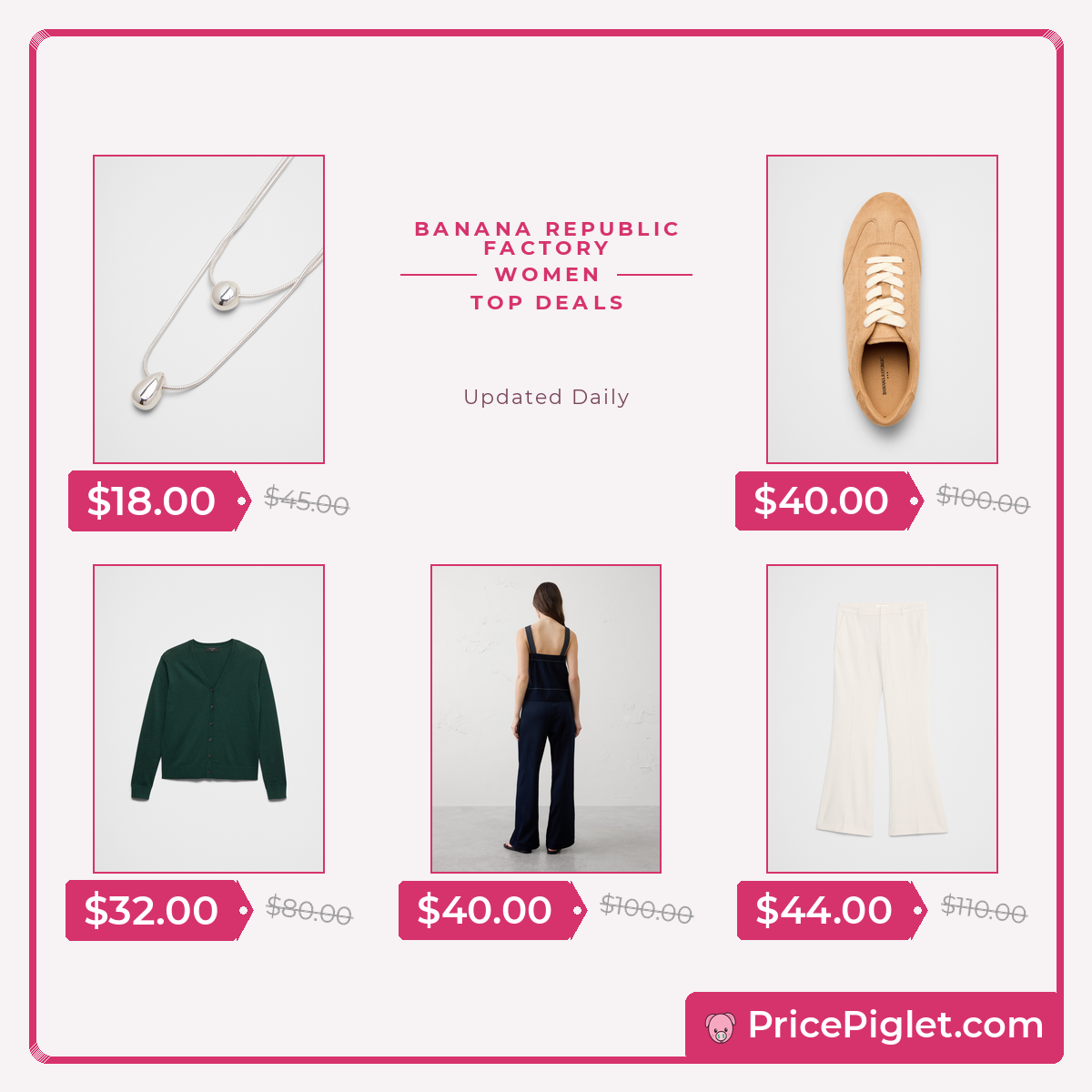 Banana Republic Factory Women's Picks from the Sale Today