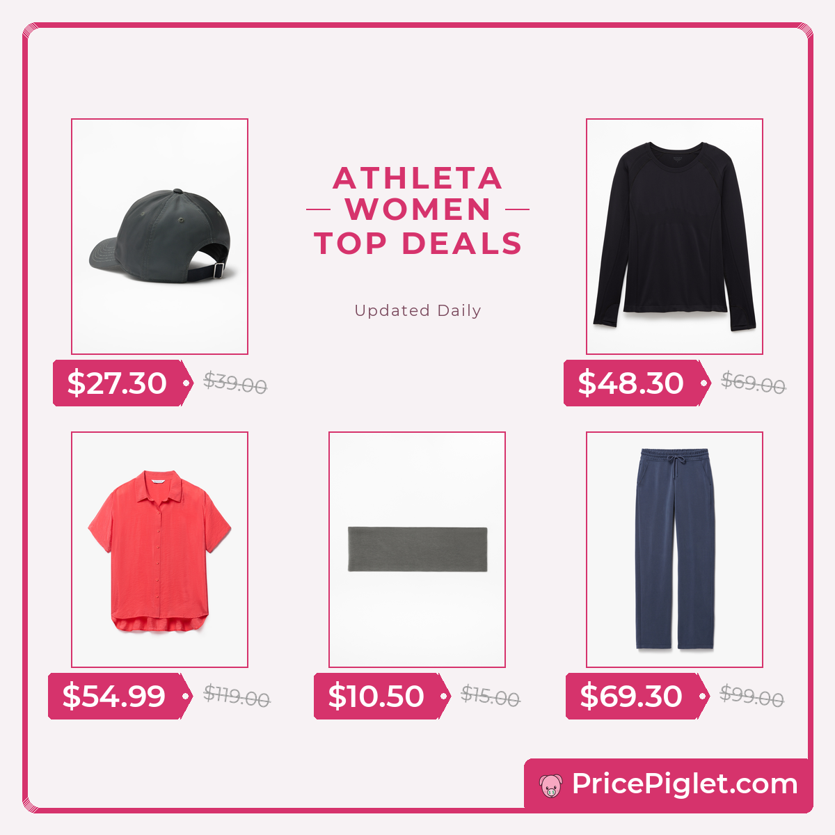 A Few Women's Picks at Athleta Today