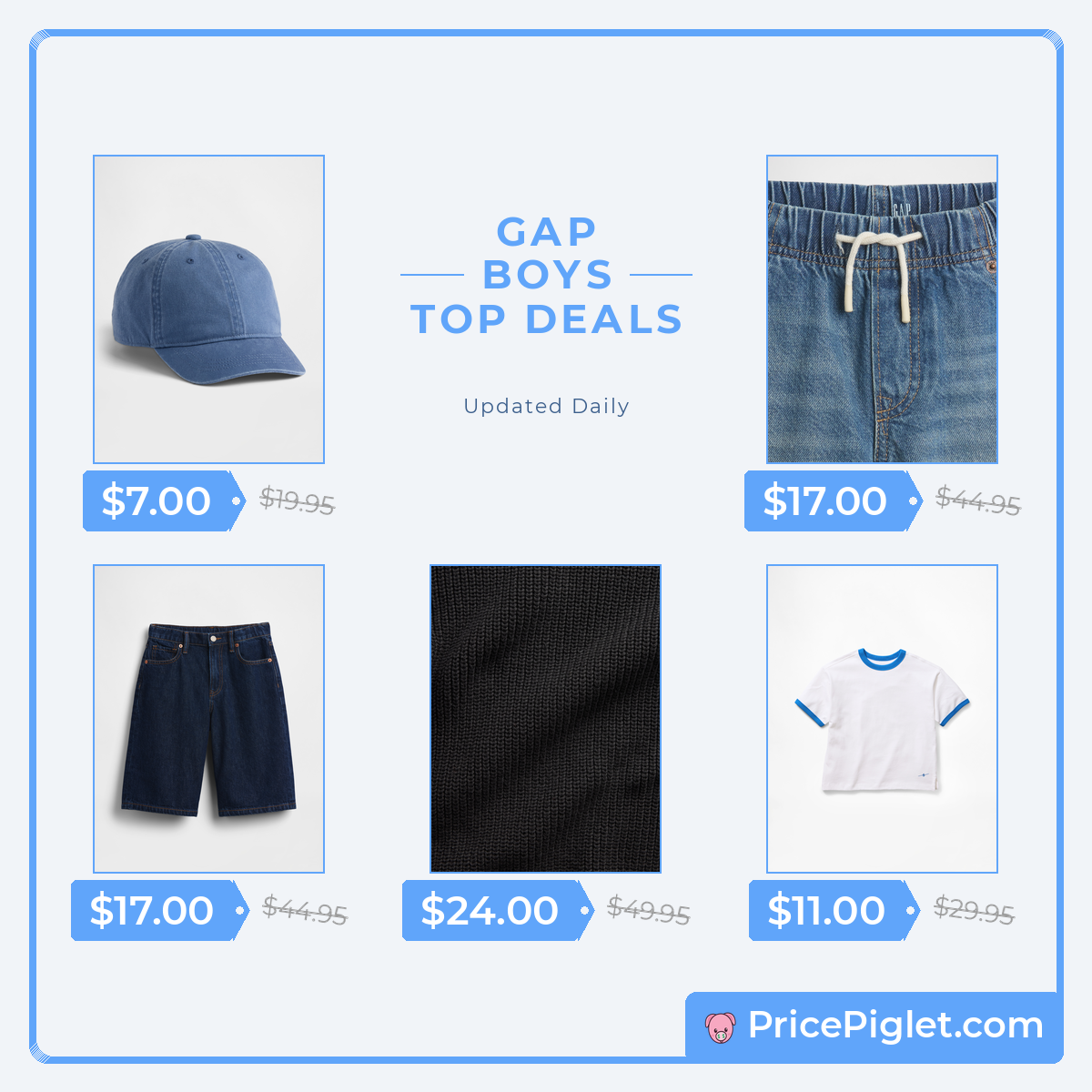 A Look at Boys' Picks at Gap Today