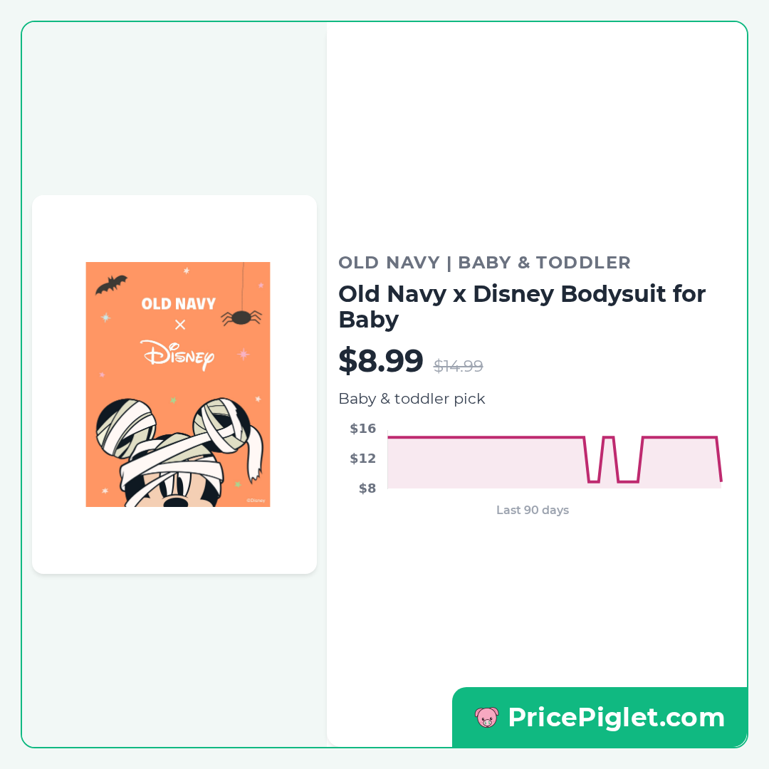Old Navy x Disney Bodysuit for Baby