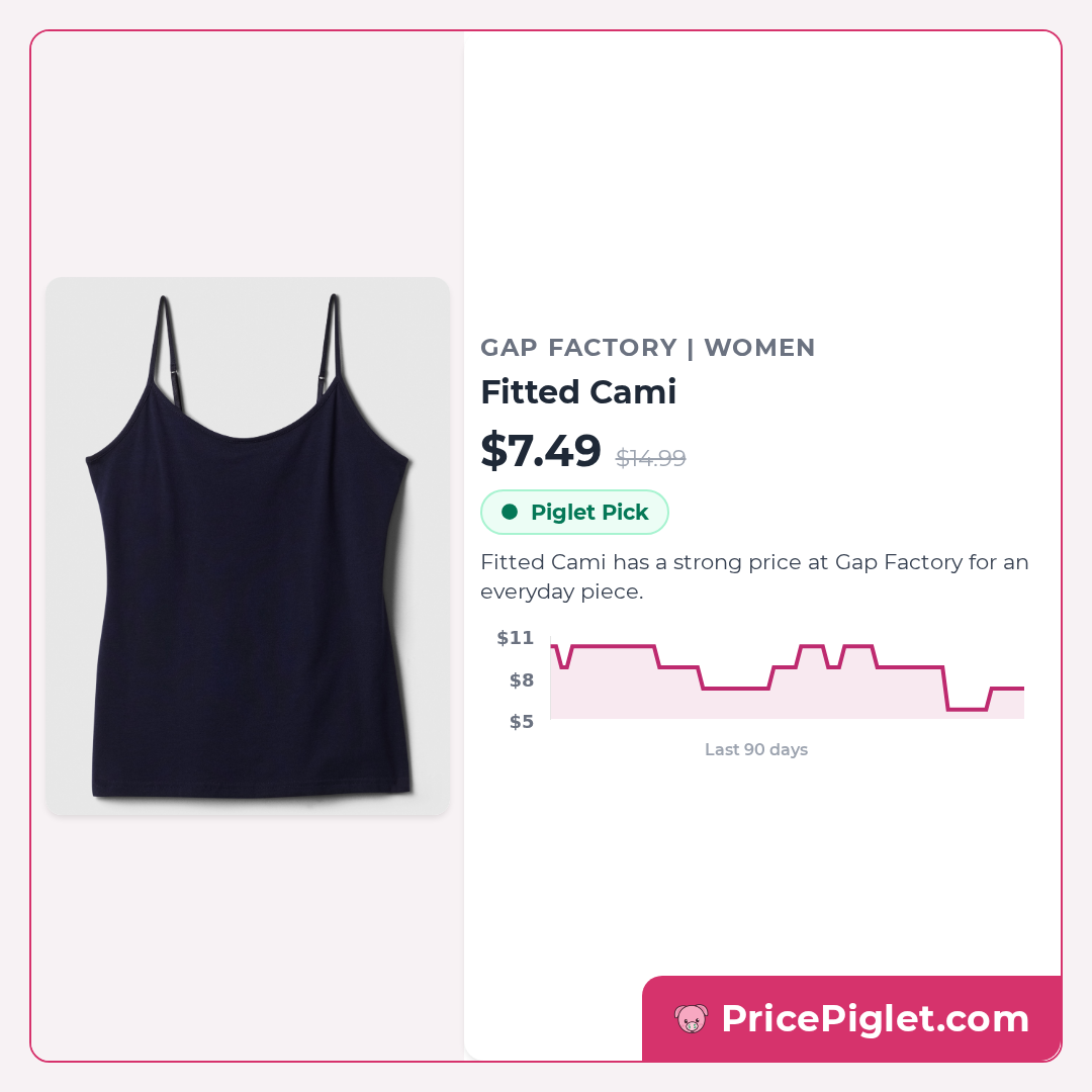 Fitted Cami