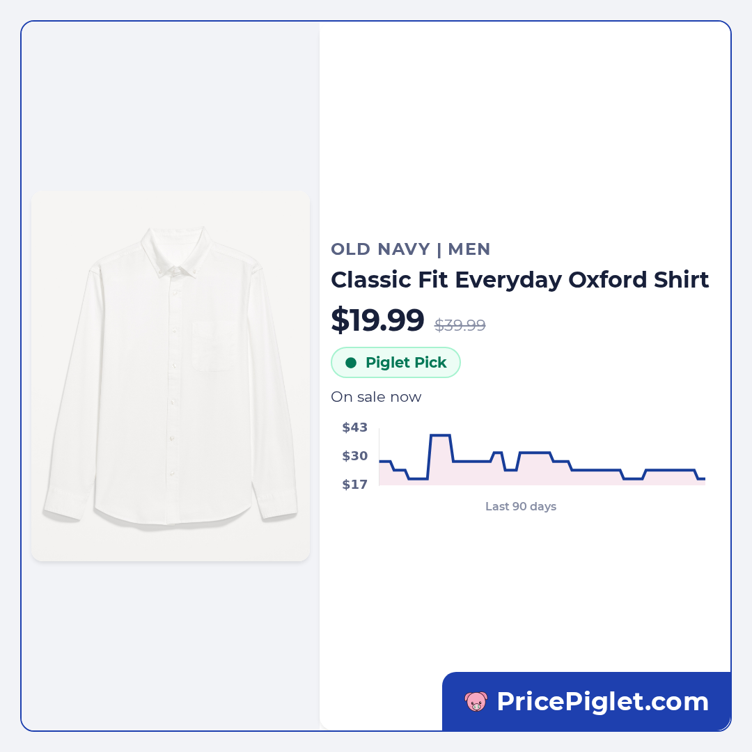 Classic Fit Everyday Oxford Shirt