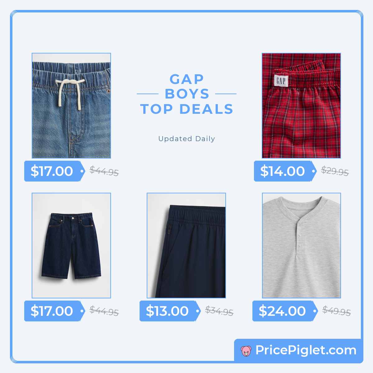 A Look at Boys' Picks at Gap Today