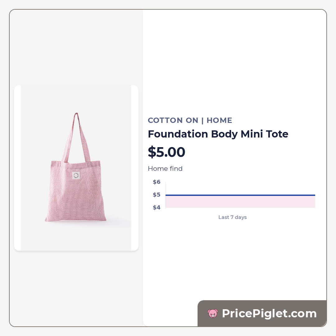 Foundation Body Mini Tote