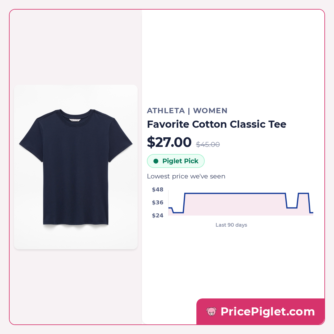 Favorite Cotton Classic Tee