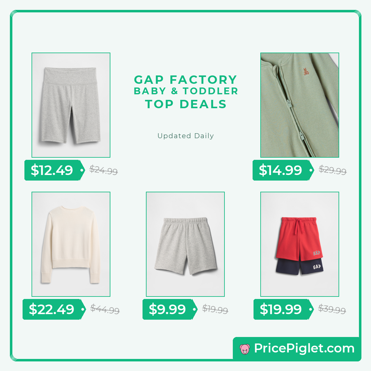 Baby & Toddler Deals at Gap Factory Today
