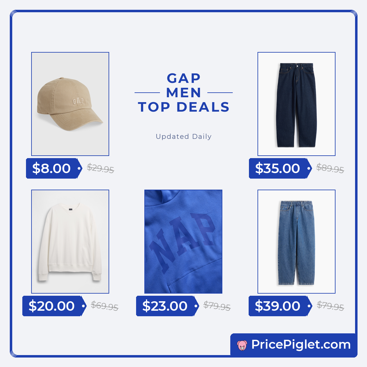 A Look at Men's Picks at Gap Today