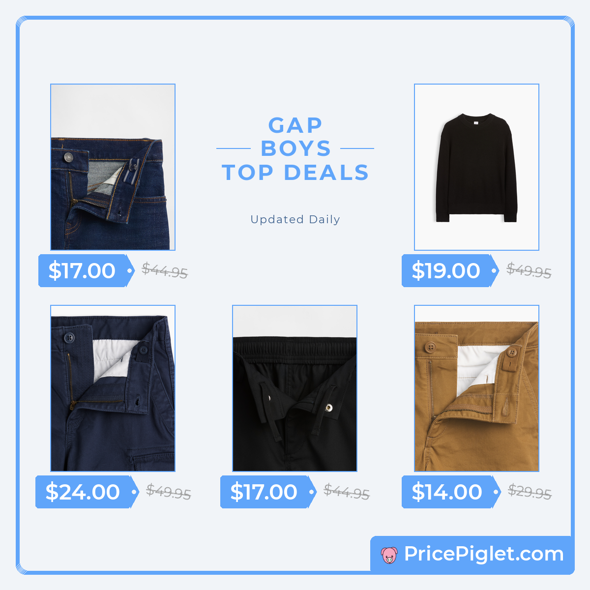 A Look at Boys' Picks at Gap Today