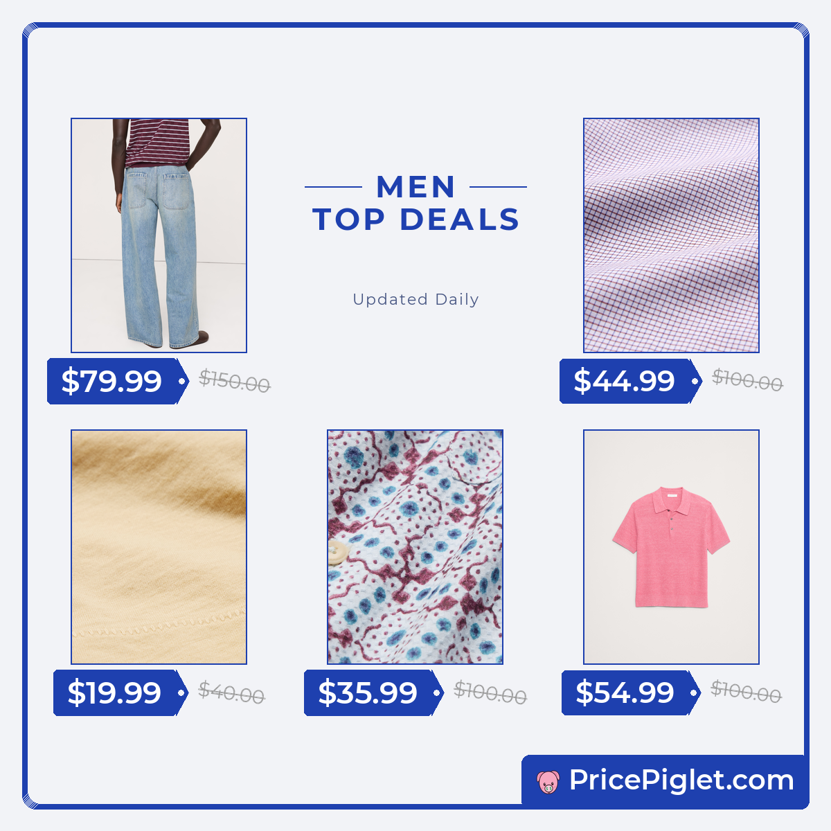 A Look at Men's Picks Across Every Store Today