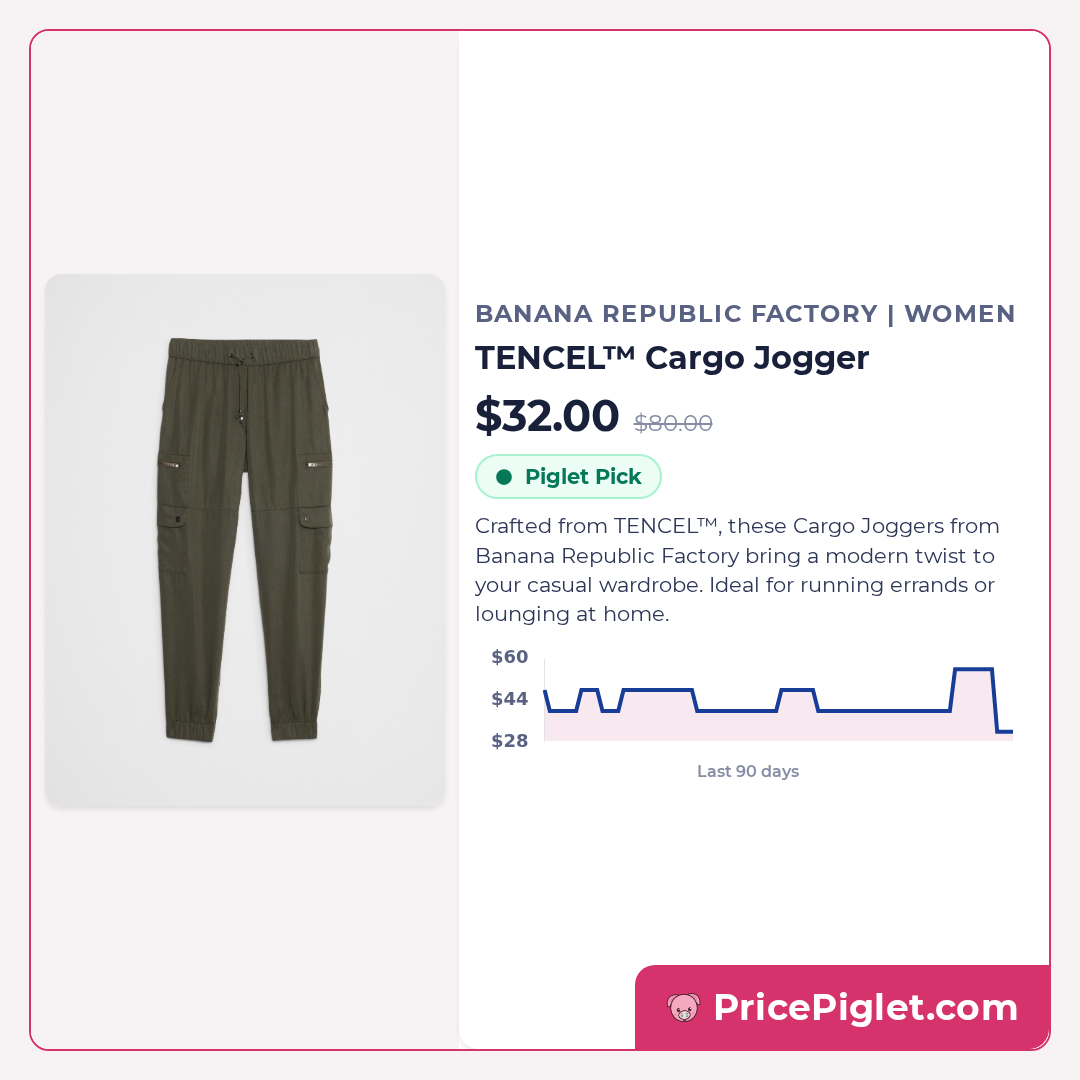 TENCEL™ Cargo Jogger