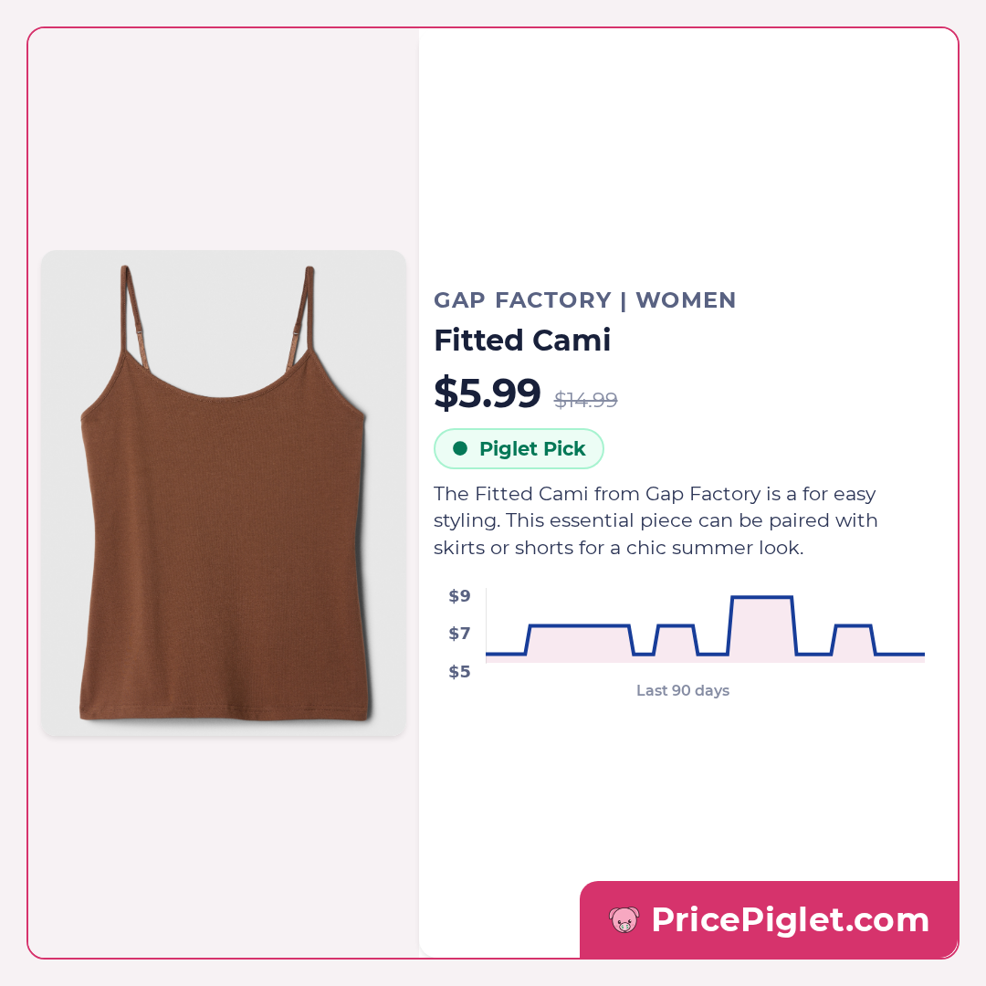 Fitted Cami