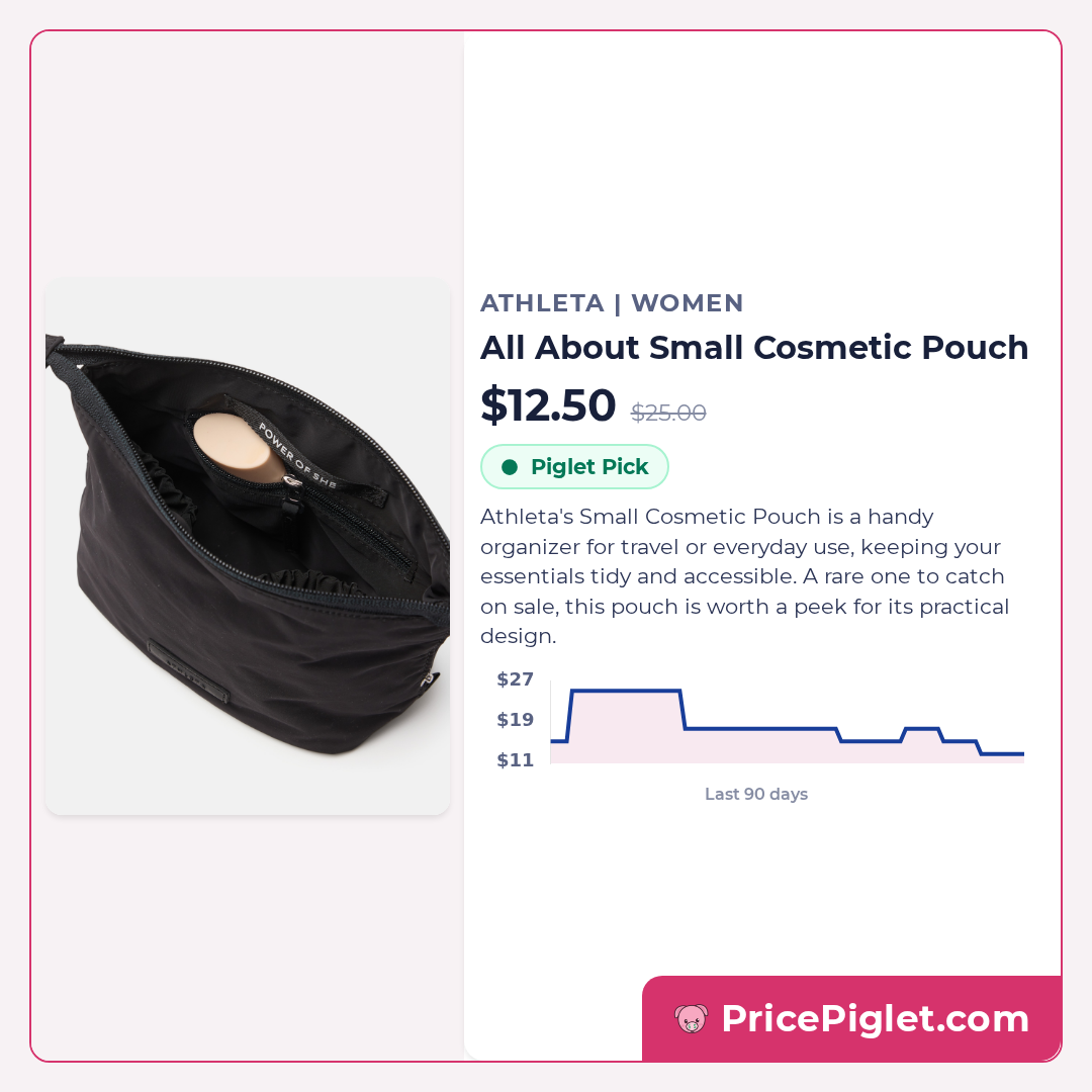 All About Small Cosmetic Pouch