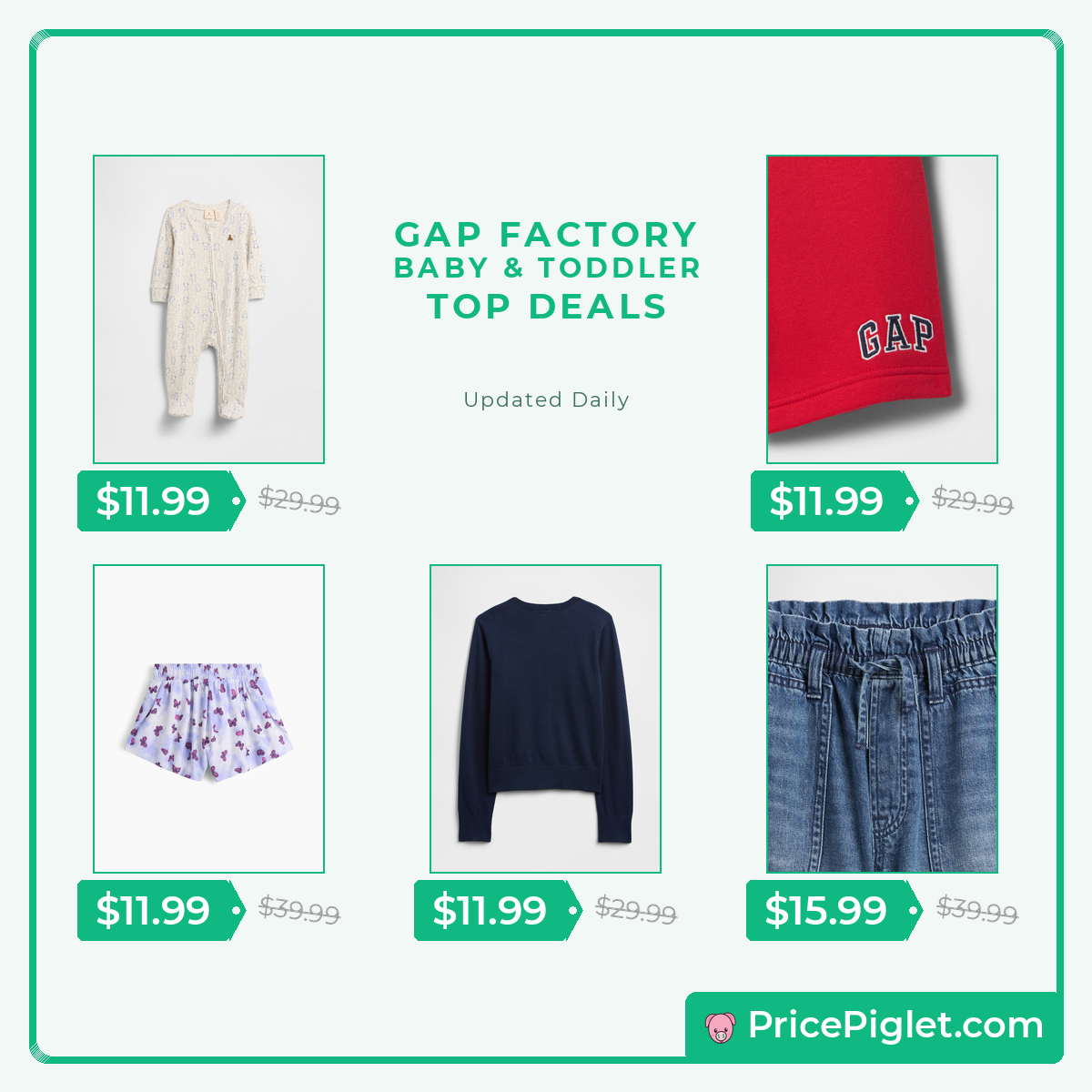 Best Baby & Toddler Deals at Gap Factory Today
