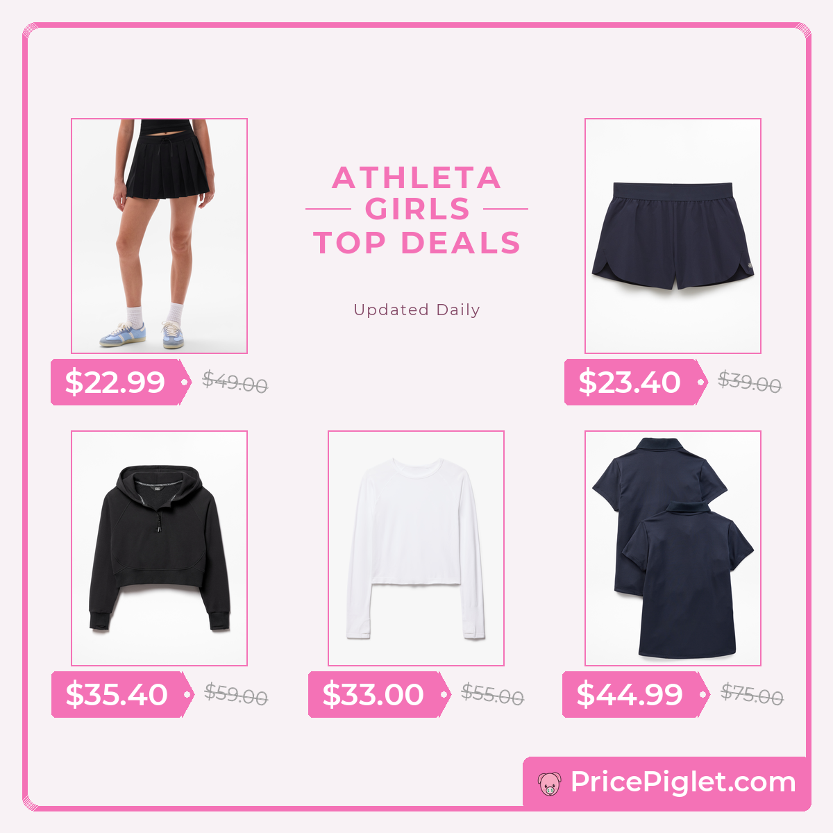 Girls' Deals at Athleta Today