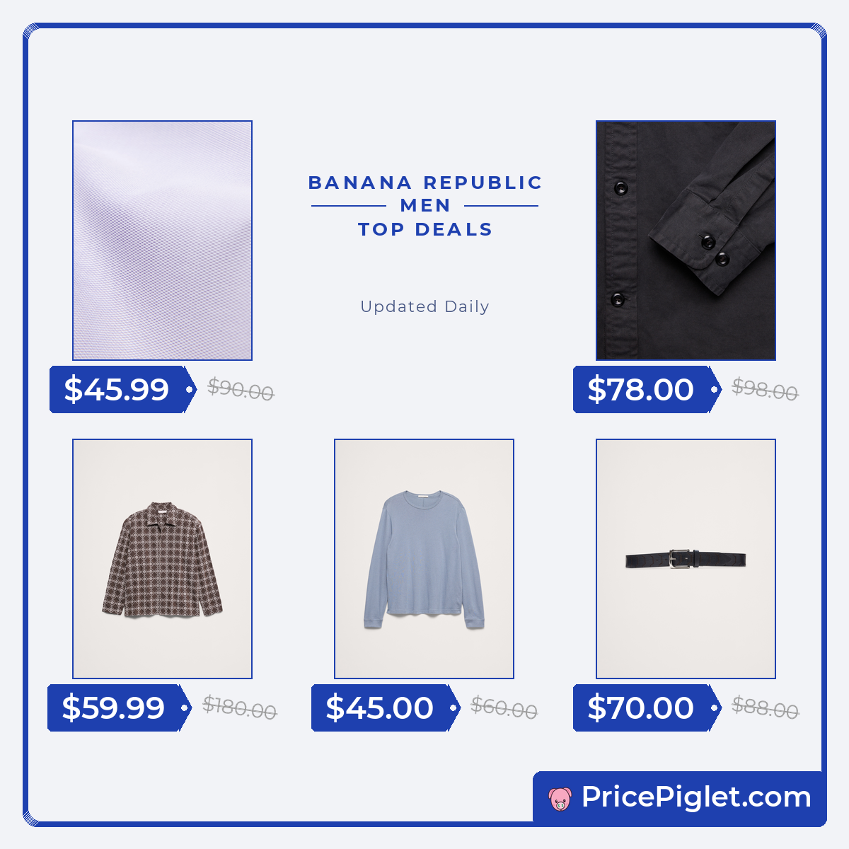 Banana Republic Men's Sale Has a Few Good Finds Today