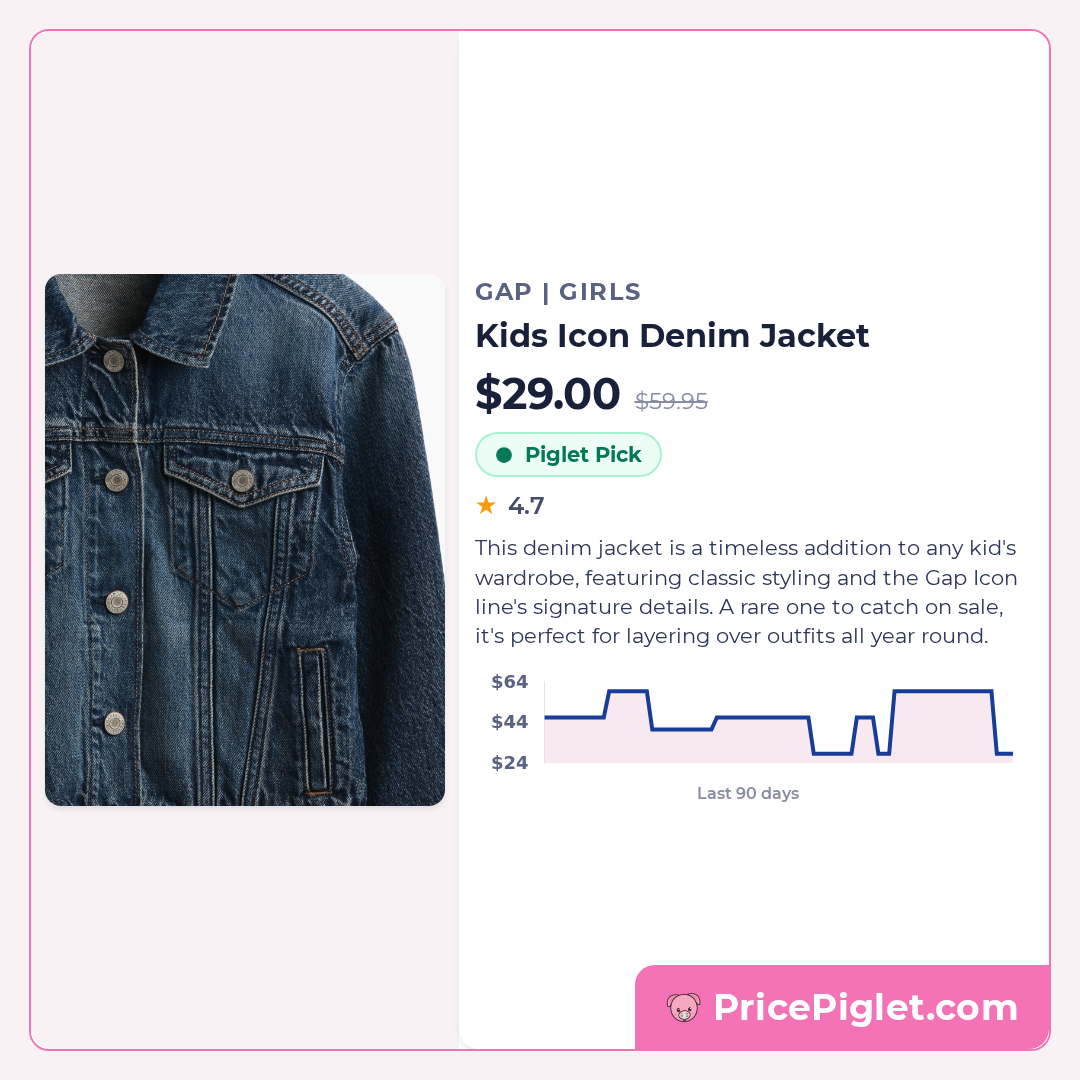 Kids Icon Denim Jacket