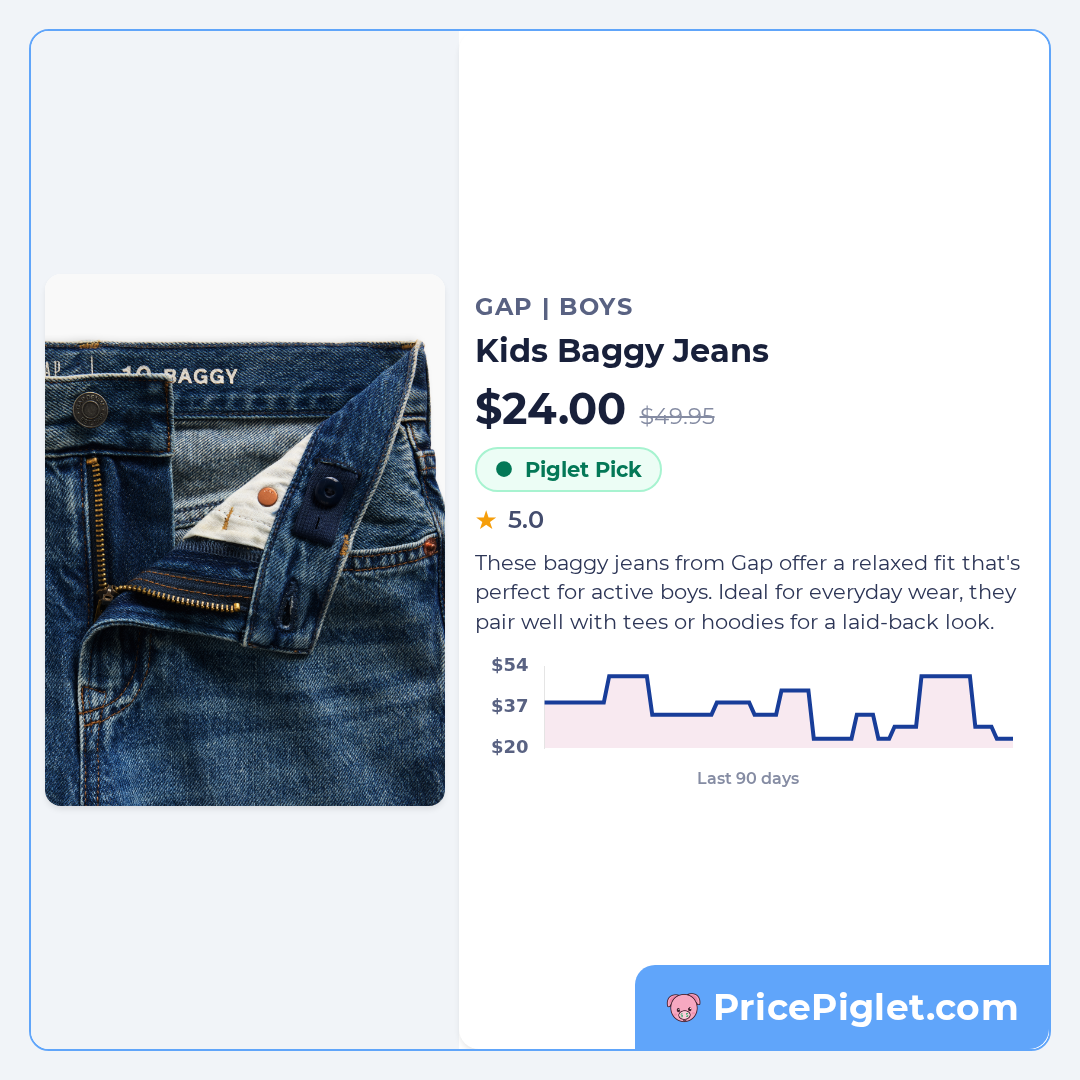 Kids Baggy Jeans