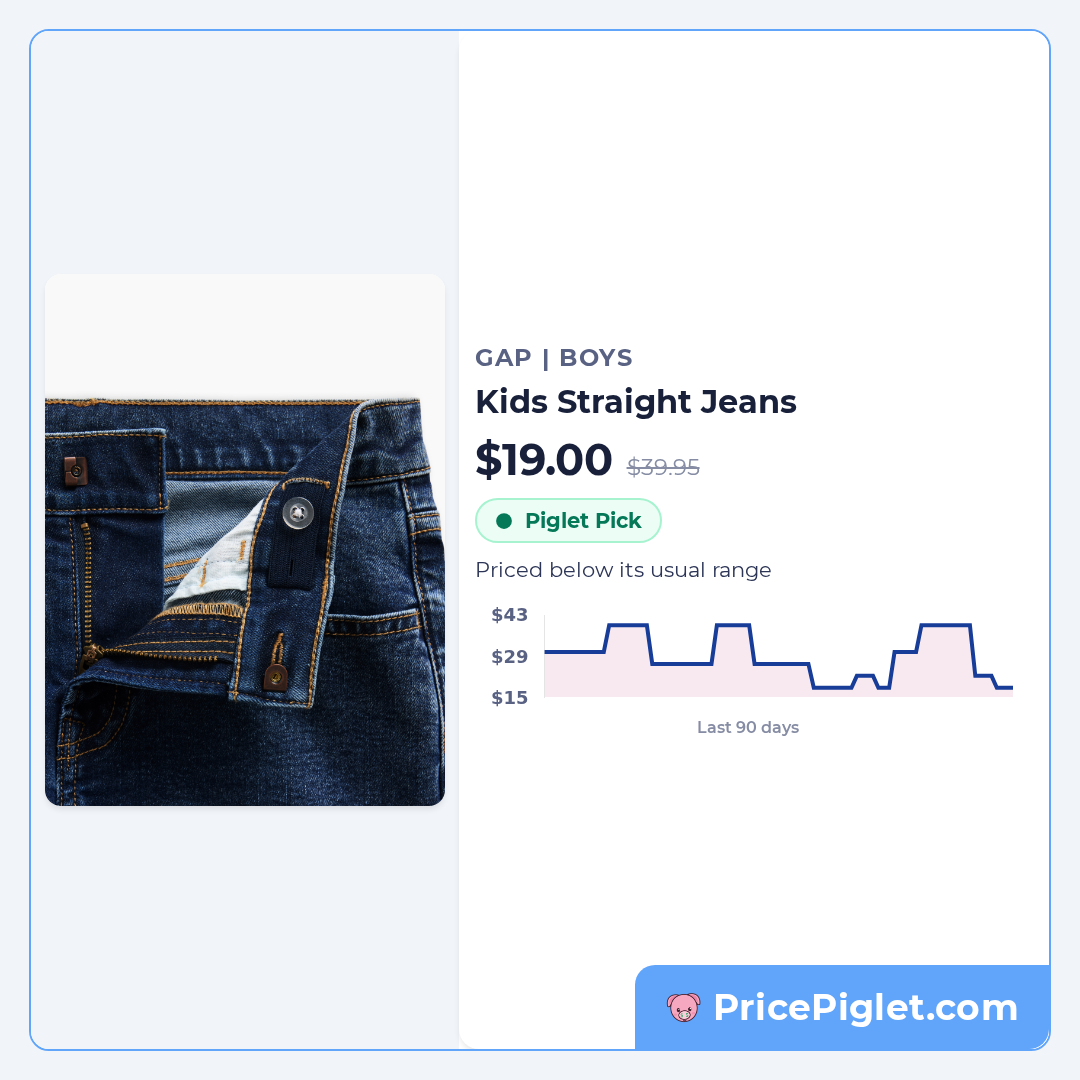 Kids Straight Jeans