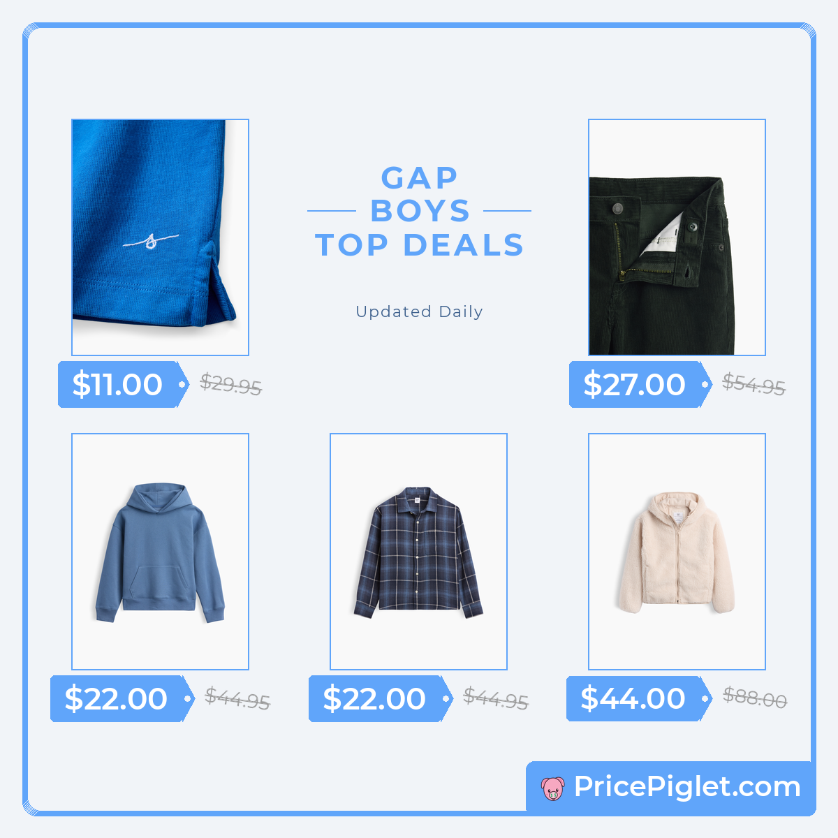 Best Boys' Deals at Gap Today