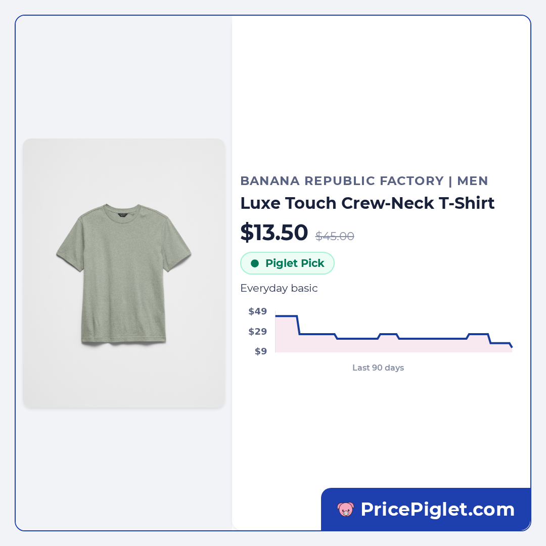 Luxe Touch Crew-Neck T-Shirt