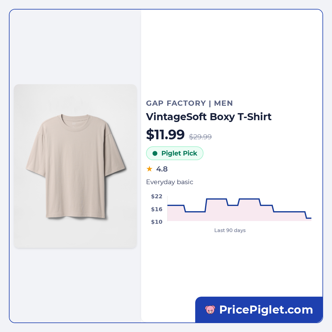 VintageSoft Boxy T-Shirt