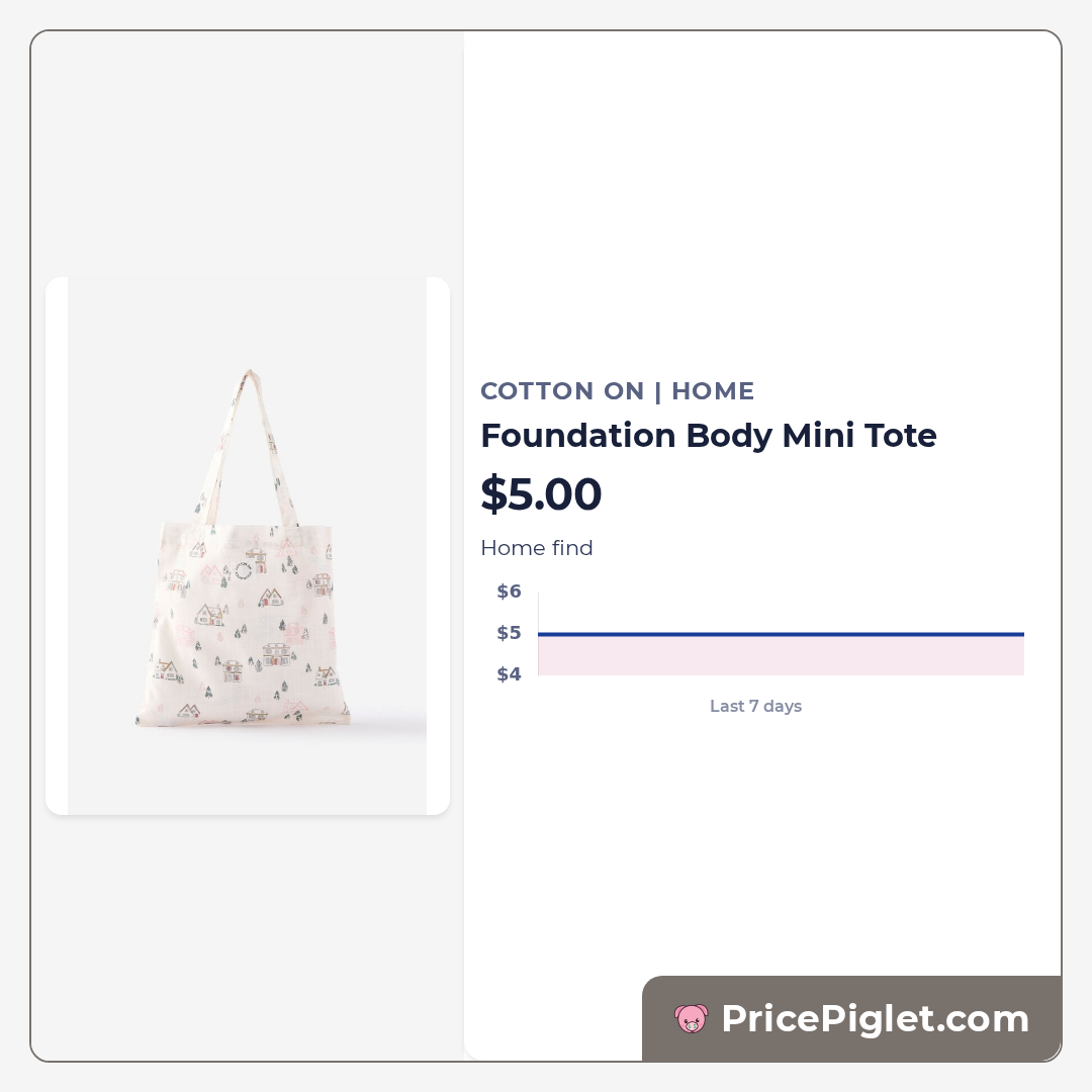 Foundation Body Mini Tote