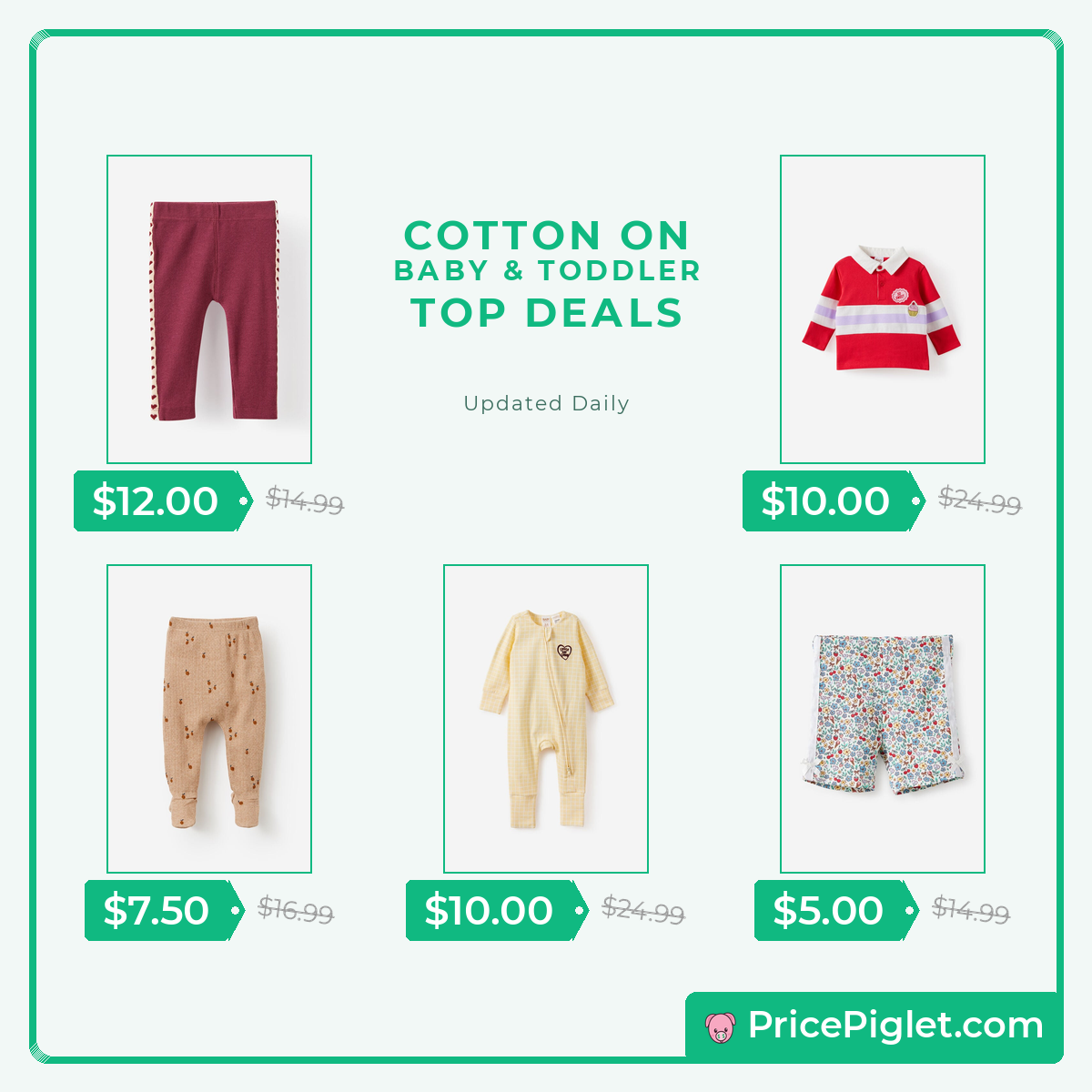 Baby & Toddler Deals at Cotton On Today