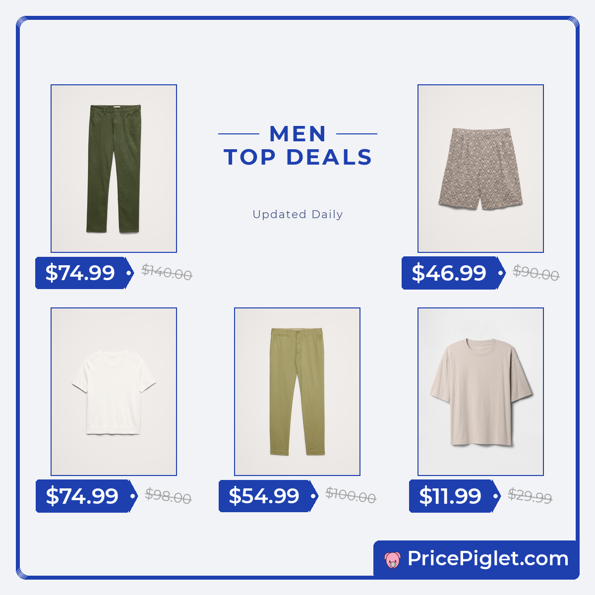 Men's Deals Across Every Store Today