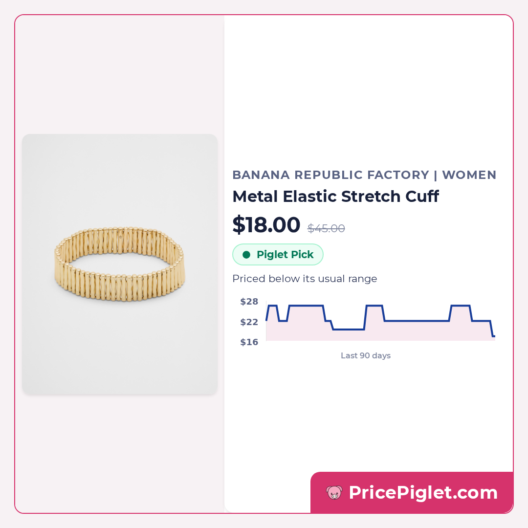Metal Elastic Stretch Cuff